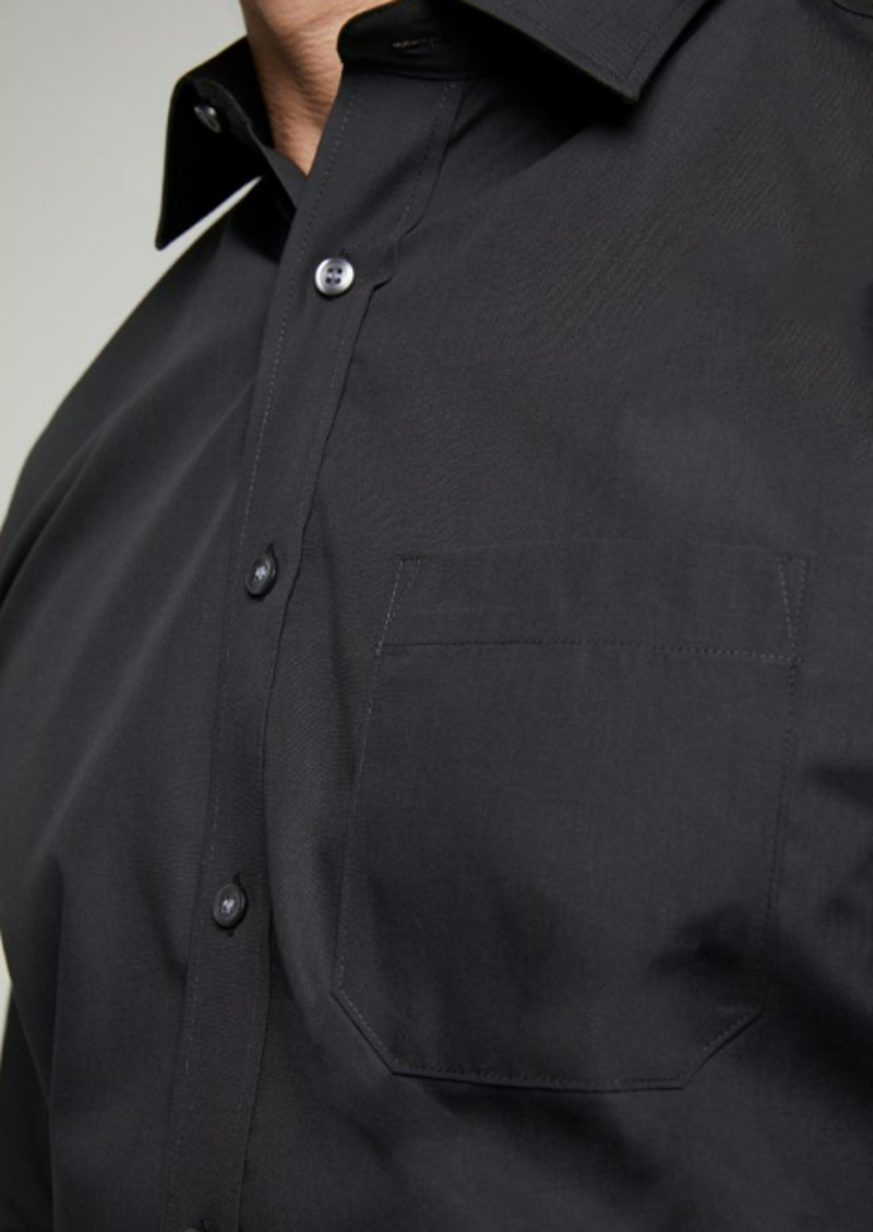 SLS4500R Black Long Sleeve Shirt-1